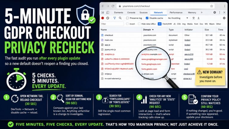 Privacy Audit for Your WooCommerce Checkout